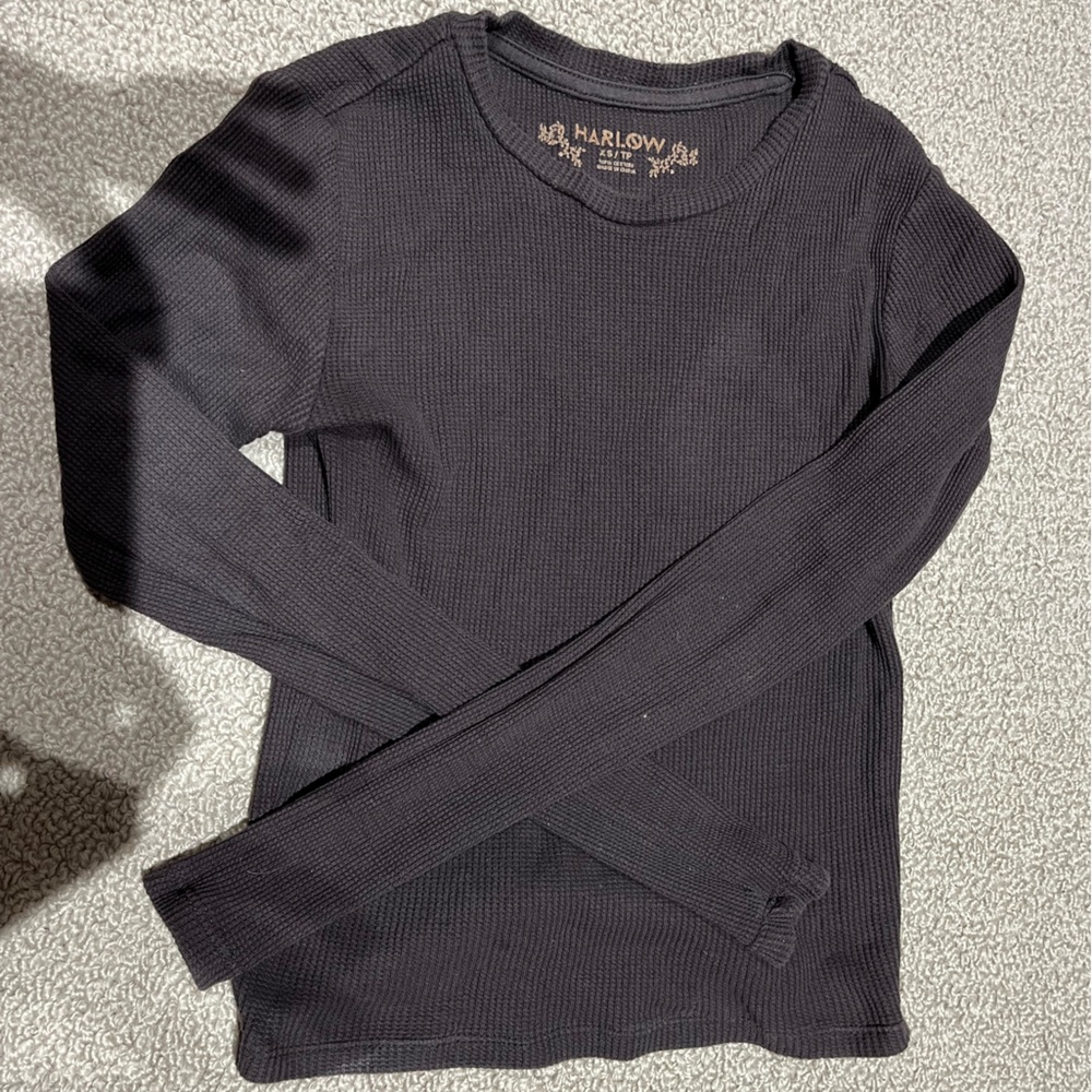 Harlow Brown Fitted long sleeve